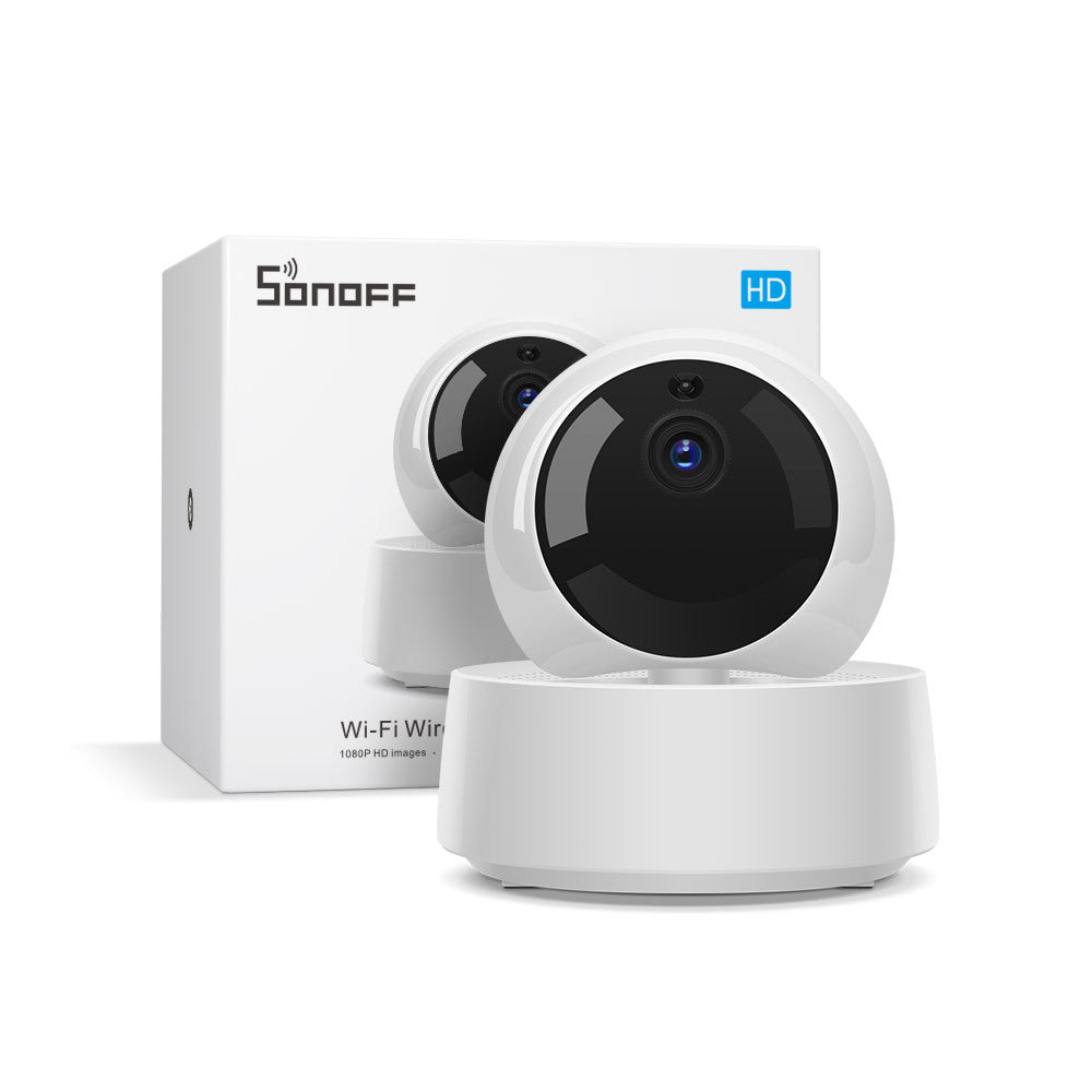 Cámara Sonoff 1080P HD WiFi IP con Visión 360° y Alerta de Movimiento