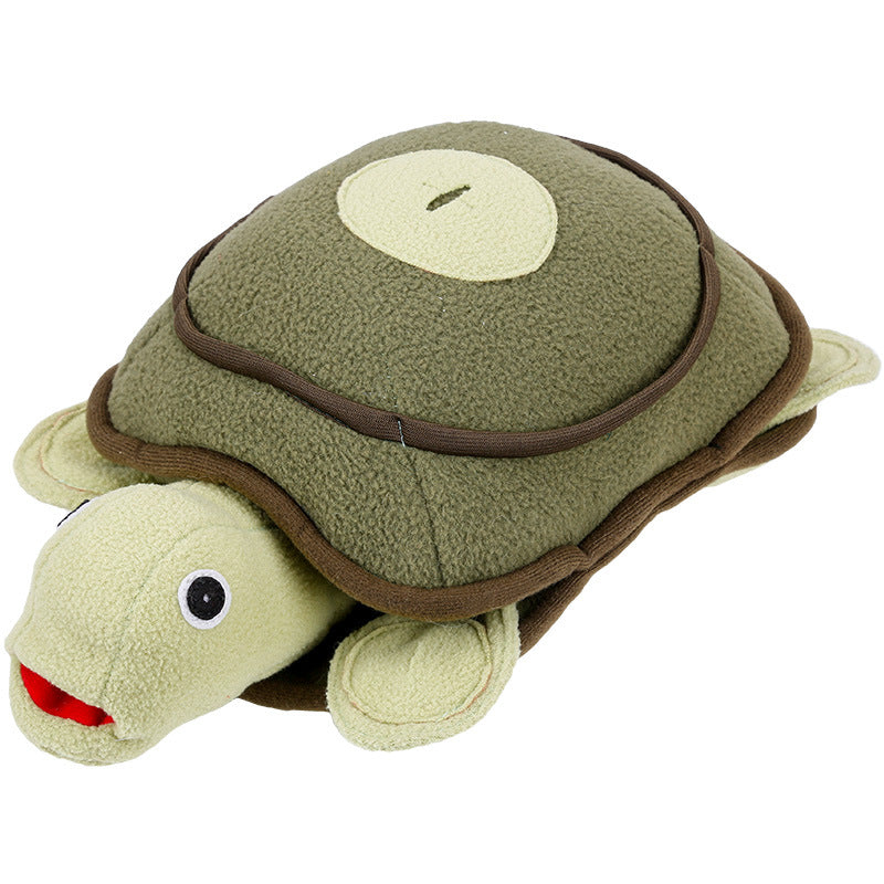 Peluche Tortuga Puzzle para Perros - Juguete Interactivo