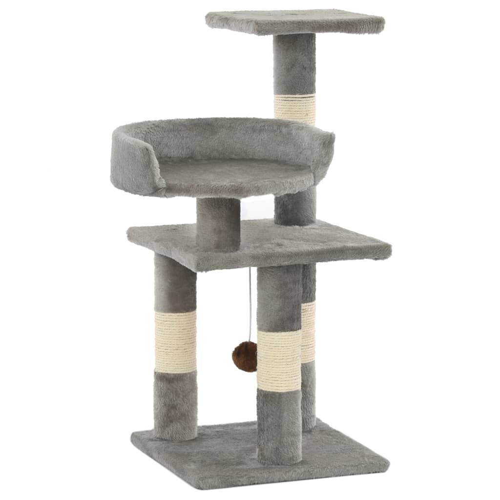 Rascador para Gatos con Columnas de Sisal 65 cm