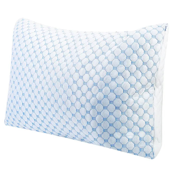 Almohada Viscoelástica Refrescante con Gel, Ventilada y Transpirable