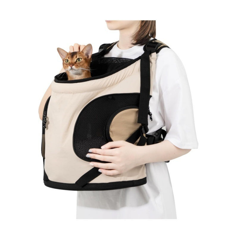 Mochila Transpirable y Estilosa para tu Mascota