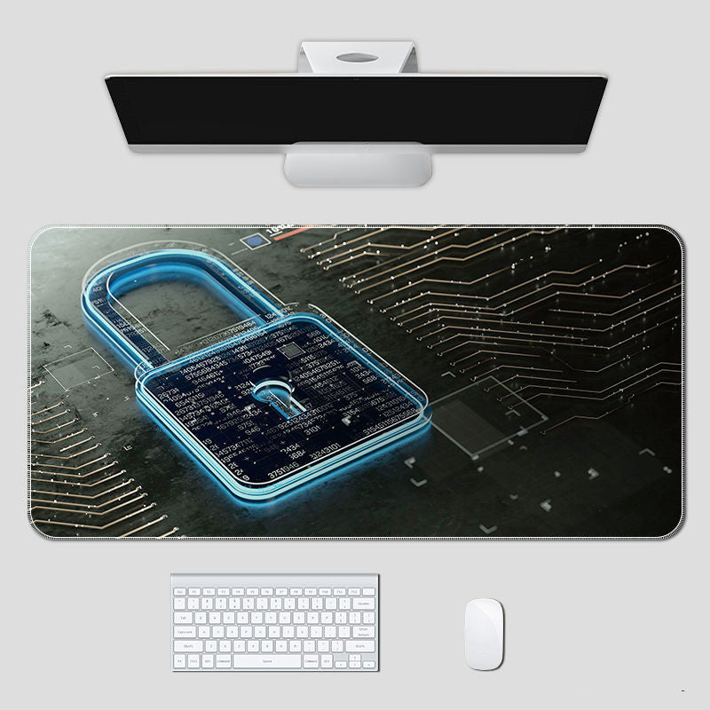 Alfombrilla Extra Larga para Teclado y Mouse - Ideal Oficina y Gaming