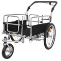 Remolque de Carga 3 en 1 para Bicicleta - Compatible con E-Bike, 110 lb