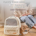 Transportín Cápsula Espacial para Gatos, Ligero y Portátil tipo Mochila