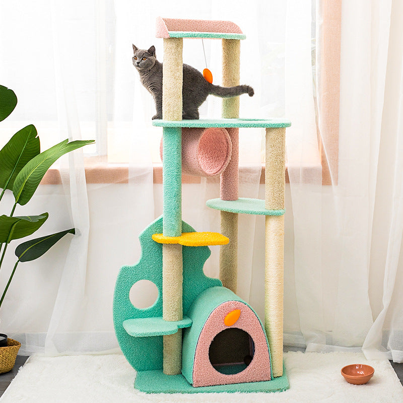 Poste Rascador Grande para Gatos - Accesorio Esencial de Juego