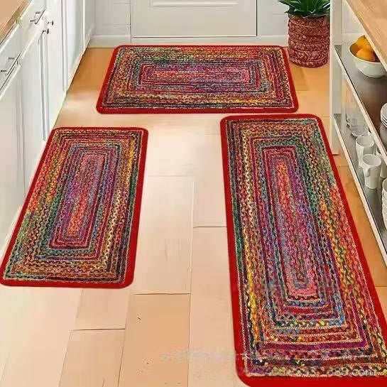 Cocina Elegante: Felpudo Largo Tejido